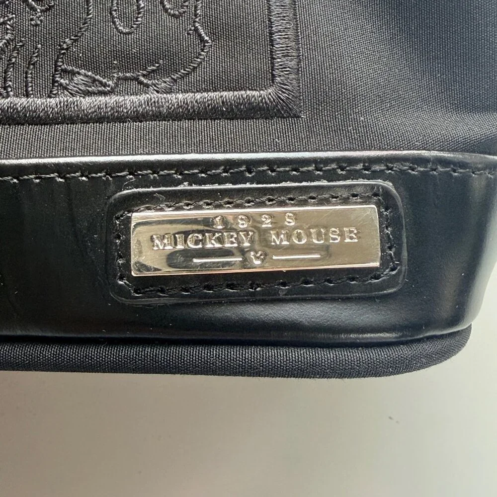 The Disney Store Y2K Mickey Mouse Black Leather 1928 3 Piece Set